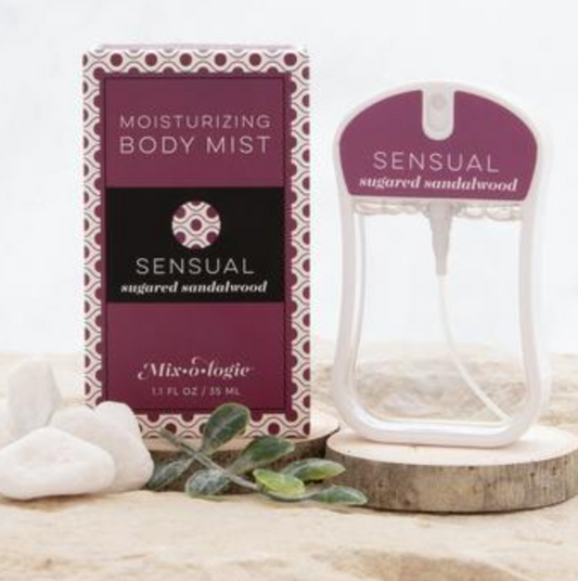 Sensual (sugared sandalwood) Body Mist Fragrance Spray
