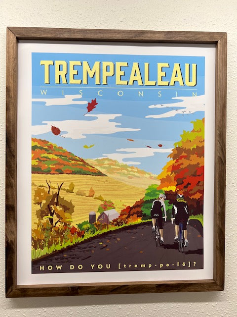 Fall Trempealeau Poster