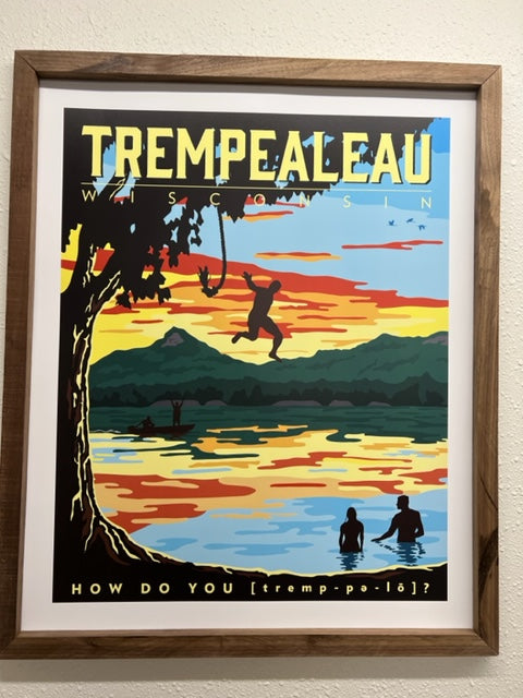 Summer Trempealeau Poster