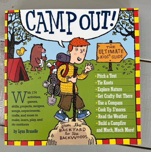 Camp out book for kids