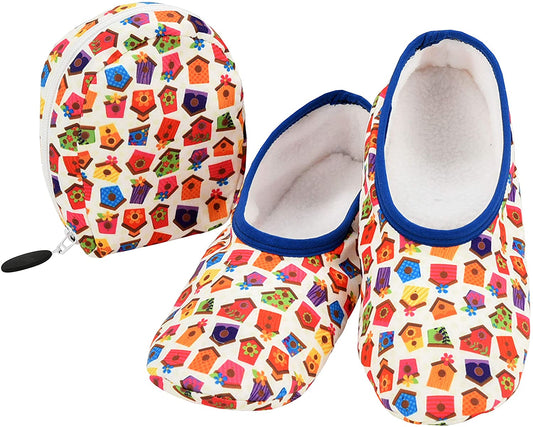 Snoozies Slippers Bird Houses