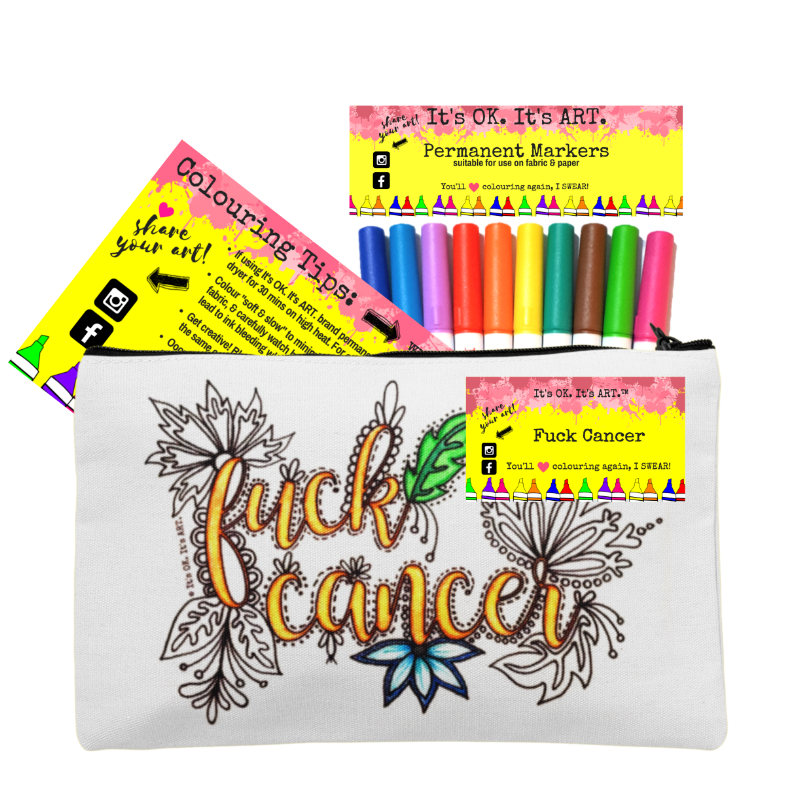 Lil zippy coloring kit - F Cancer