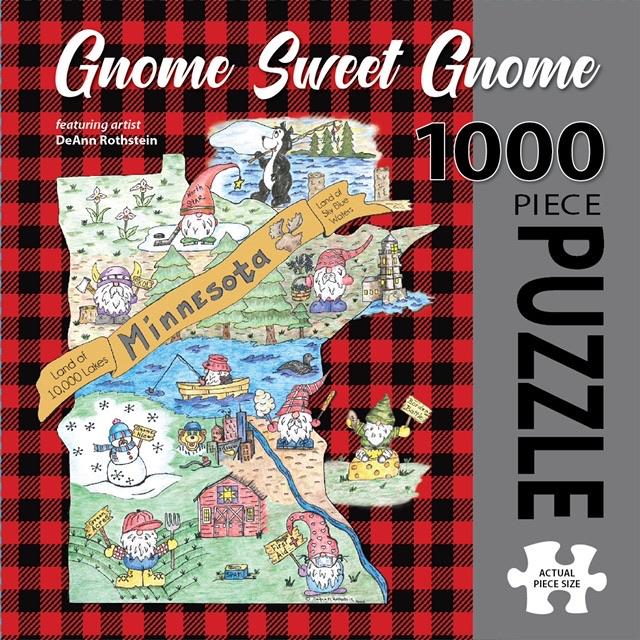 Gnome Sweet Gnome Minnesota Puzzle
