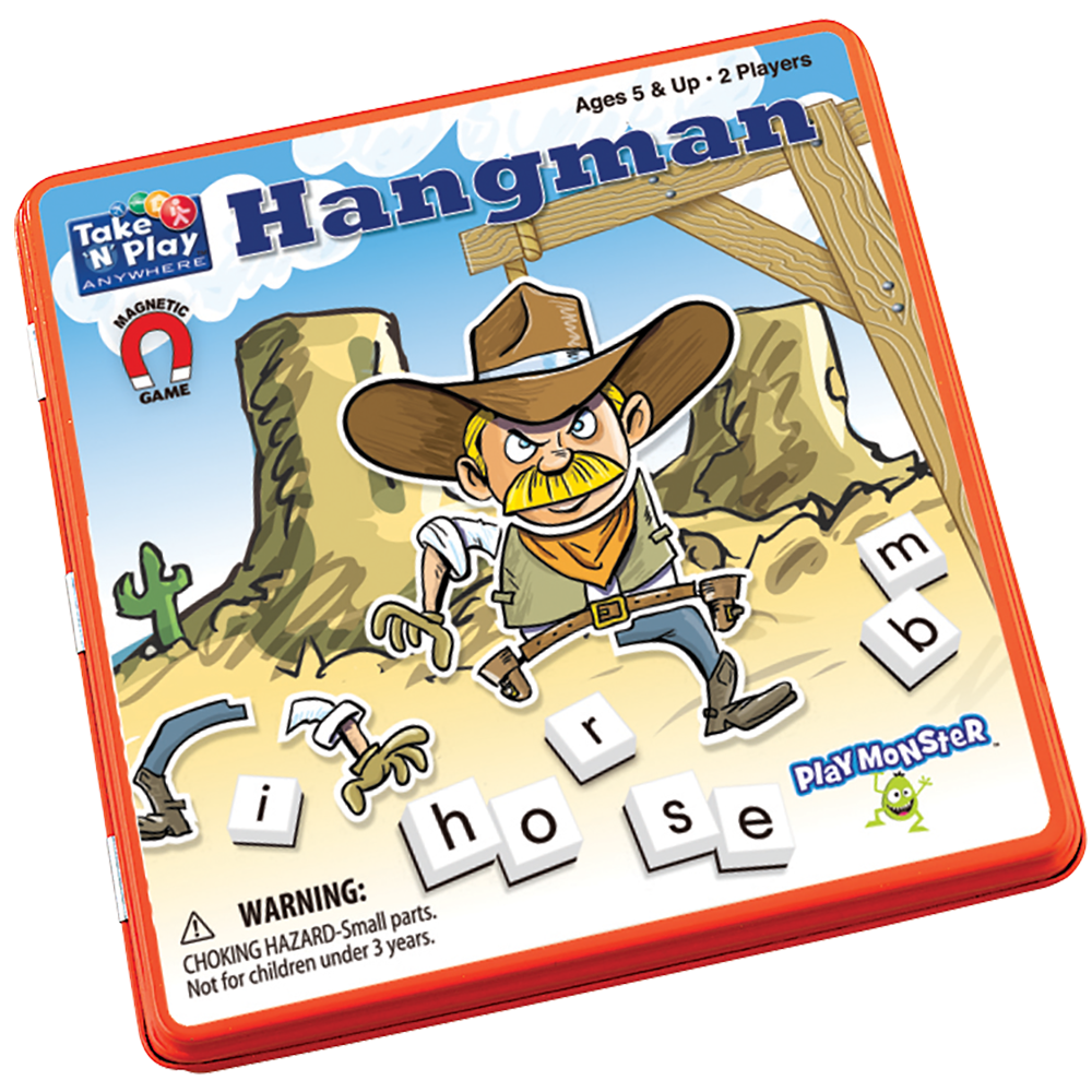 Magnetic Travel Games Hangman