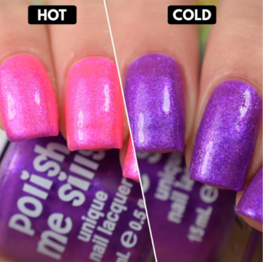 Jam and jelly color changing nail polish