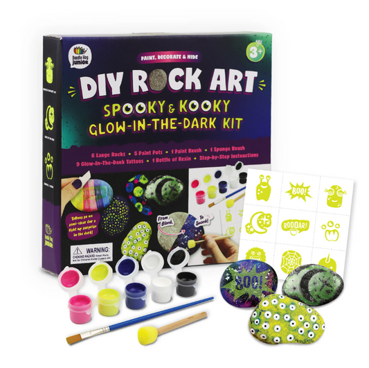 Rock Painting Kit: Glow In The Dark