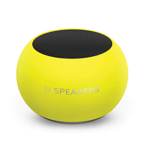 Mini Glow in the Dark Speaker - Yellow