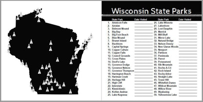 Wisconsin State Park Photo Journal